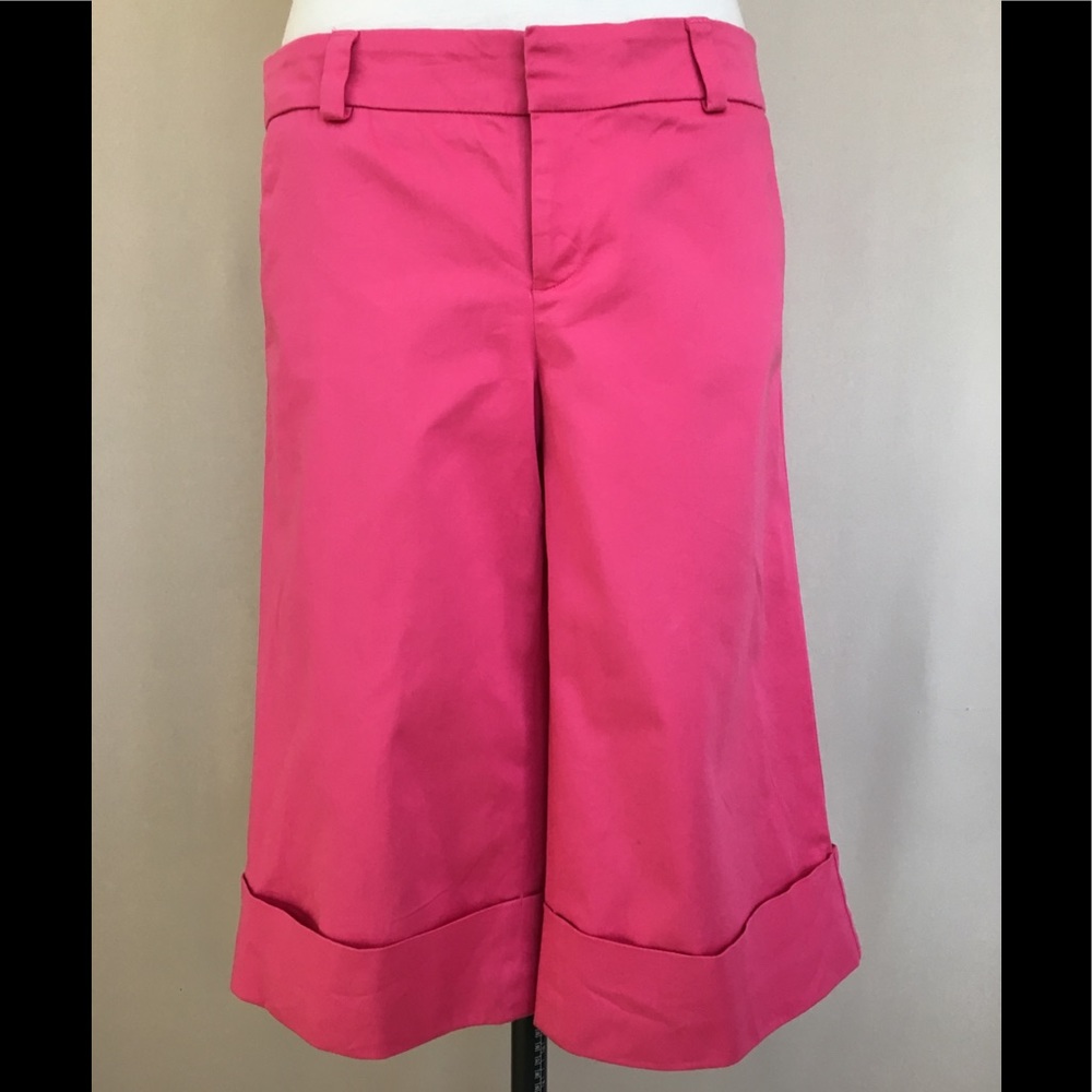 Lilly Pulitzer Palm Beach Cuffed Shorts Size 6